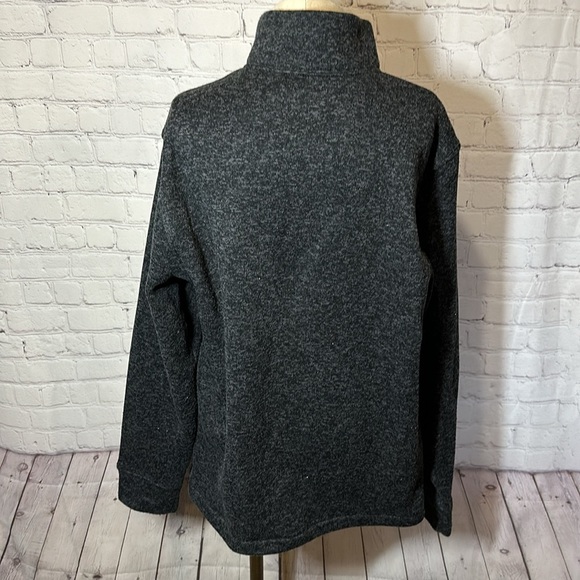 Old Navy size large Quarter ZipFleece-Knit Pullover - Picture 5 of 7